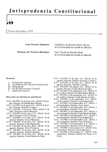 Jurisprudencia Constitucional.