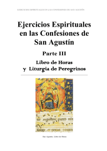 Ejercicios Espirituales en las Confesiones de San Agustín