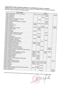 TITULACIONES CAMPUS j