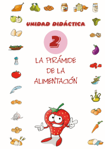 Unidad didáctica 2: La pirámide de la alimentación