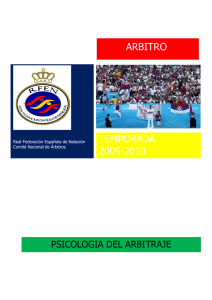 ARBITRO TEMPORADA 2009-2010