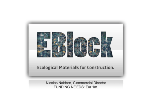 (E-Block_Design of construction materials made of recycled plastics