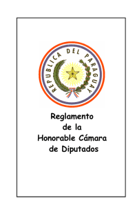 Reglamento de la Honorable C&aacute;mara de Diputados / Chamber of