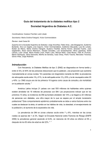 Guía de tratamiento de la Diabetes Mellitus Tipo 2