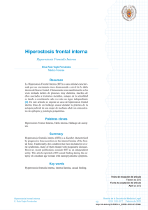 Hiperostosis frontal interna