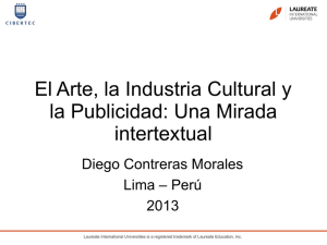 El Arte, la Industria Cultural y - My Laureate