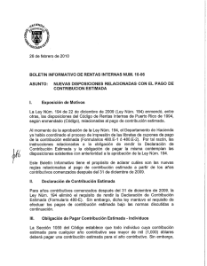 26 de febrero de 2010 - Departamento de Hacienda de Puerto Rico