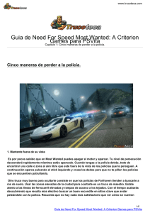 Guia de Need For Speed Most Wanted: A Criterion