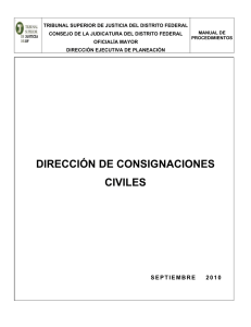 Dirección de Consignaciones Civiles