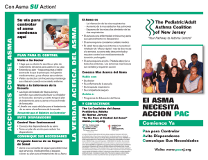 El ASMA NECESITA ACCION PAC - The Pediatric / Adult Asthma