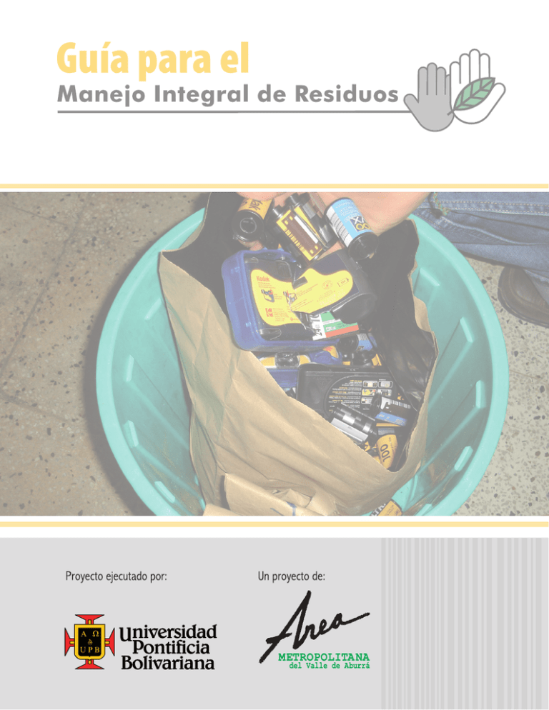 Guía para el Manejo Integral de Residuos