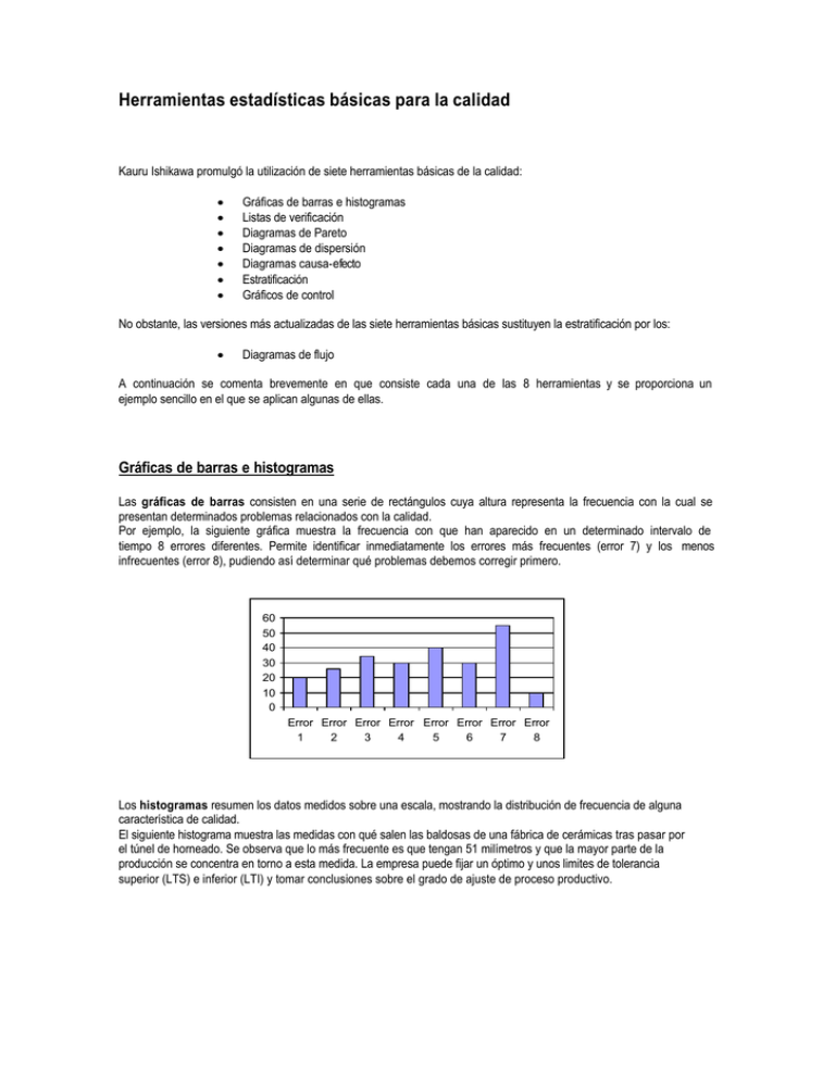 Herramientas Estadísticas Básicas