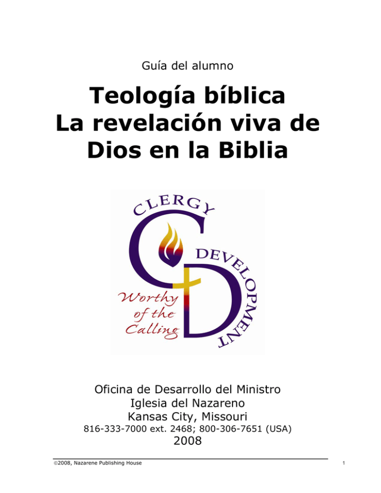 Teología Bíblica La Revelación Viva De Dios En La Biblia