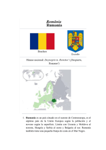 1. Rumanía es un país situado en el sureste de Centroeuropa, es el