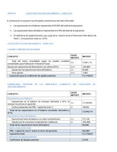 ANEXO COEFICIENTE DE APALANCAMIENTO