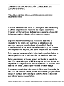 convenio de colaboración consejería de educación