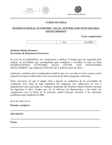 INTERNATIONAL ECONOMIC LEGAL SYSTEM AND