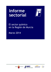 El sector químico - Instituto de Fomento de la Región de Murcia