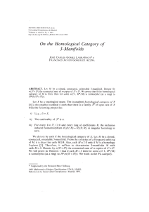 Qn the Homological Category of 3