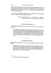 perjuicio de la incidencia que respecto de esta causa pudieran