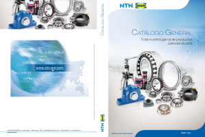 Catálogo general - the site of NTN-SNR