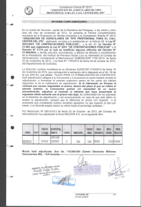 Contratación Directa N° 25i12