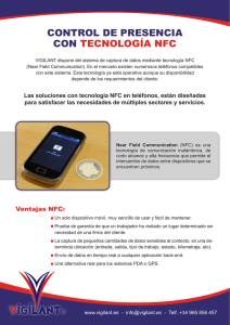 CONTROL DE PRESENCIA CON TECNOLOGÍA NFC