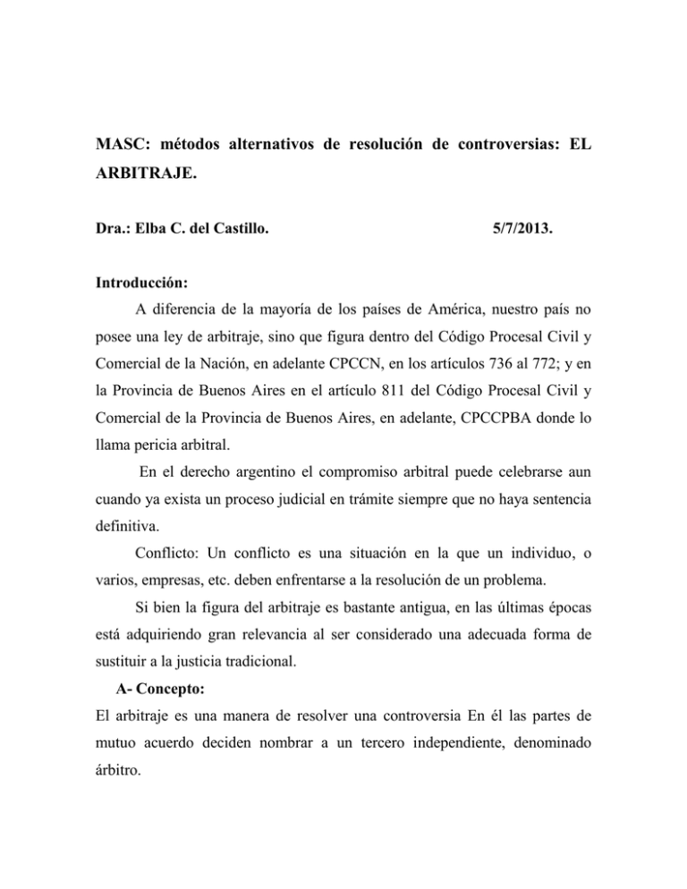 el-arbitraje