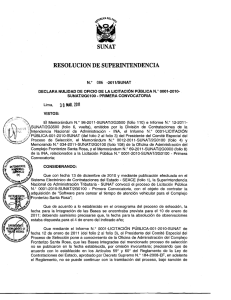 R. Superintendencia Nº 086-2011