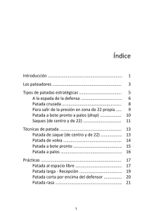 Índice - XV Ediciones