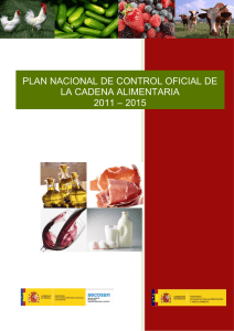 plan nacional de control oficial de la cadena alimentaria 2011