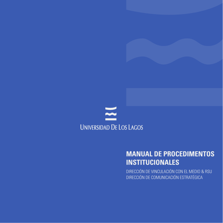 Manual De Procedimiento Y Modelo De Convenio