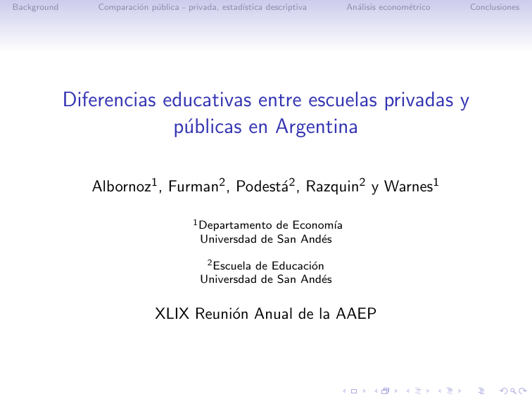 Diferencias educativas entre escuelas privadas y públicas en Diferencias educativas entre escuelas privadas y públicas en