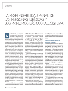 la responsabilidad penal de las personas jurídicas y los principios