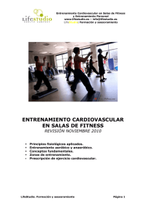 Entrenamiento Cardiovascular
