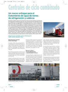 Cent. ciclo comb - Veolia Water Technologies