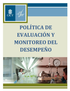 Política de Evaluación y Monitoreo del Desempeño