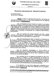 Page 1 PODERJUDICIAL DEL PERÚ l Corte Superior de Justicia de