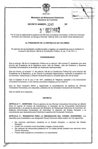 decreto 2243 del 31 de octubre de 2012