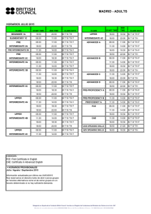 madrid - adults - British Council