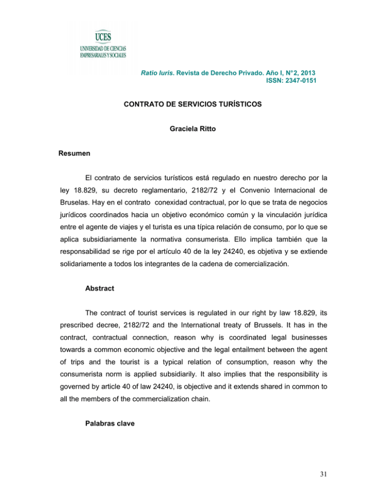 31 Contrato De Servicios TurÍsticos Graciela Ritto 4516