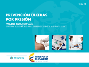 prevención úlceras por presión - Ministerio de Salud y Protección