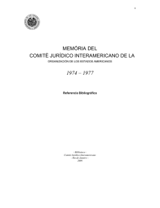 OEA » Comité Jurídico Interamericano (CJI) » Período de Sesiones