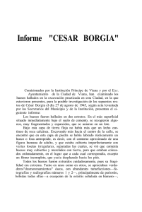 Informe Cesar Borgia