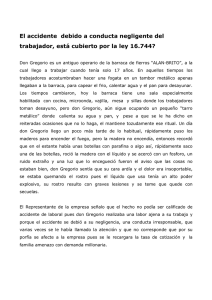 El accidente debido a conducta negligente del trabajador, está