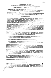 Page 1 ) REPUBLICA DE coLoMBIA . CORPORACIONAUTONOMA
