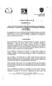 Acuerdo 011 de 2008
