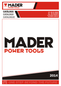 Mader Power Tools - Terceira