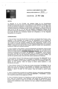 Page 1 CERTIFICACUMPLIMIENTO DEL PRIMC RESOLUCIÓN