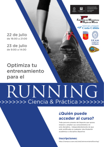 Curso: Optimiza tu Entrenamiento para el Running